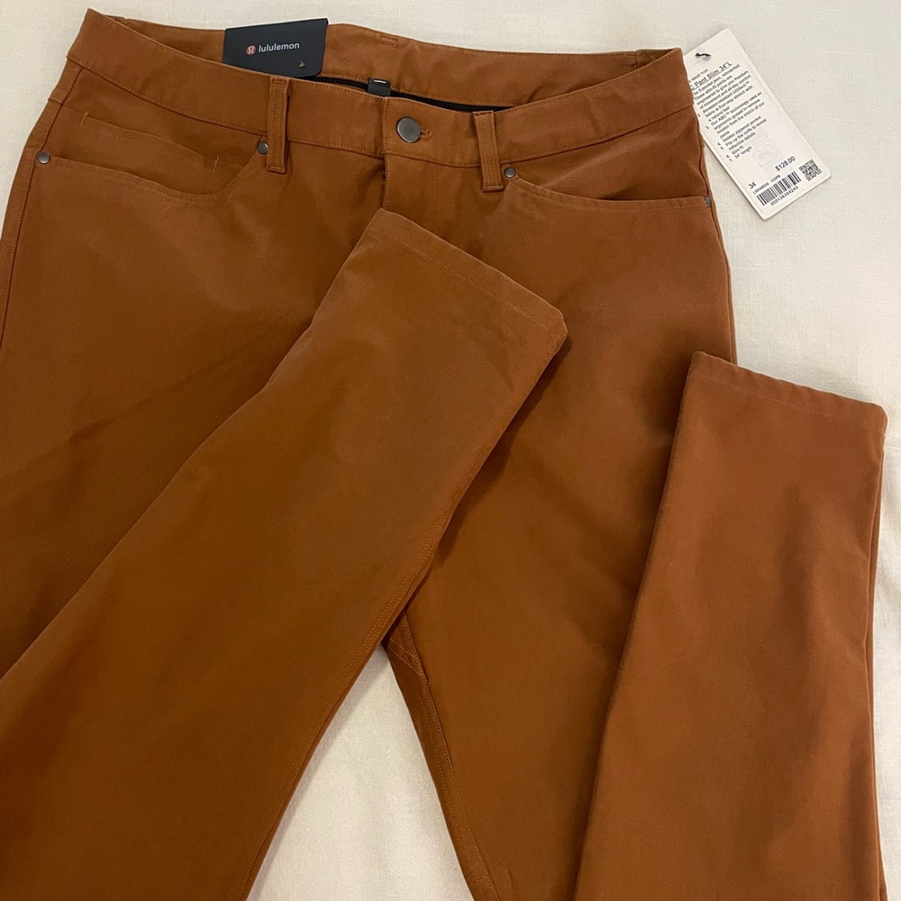 Lululemon ABC pant slim 34”L